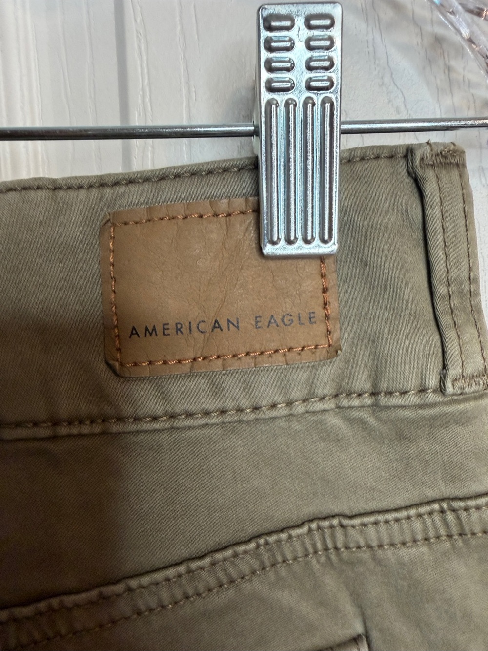 Women’s Olive Cargo Jogger Pants - Casual Utility Style - Picture 3 of 16